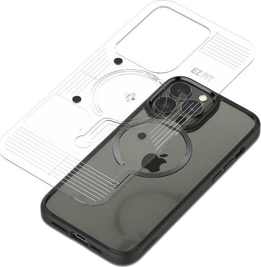 Spigen MagSafe Ring Metal Ring Plate MagFit with Alignment Guide Matte Black