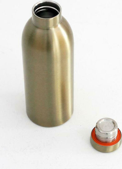 24Bottles Clima Μπουκάλι Θερμός Ανοξείδωτο BPA Free 500ml Χρυσό