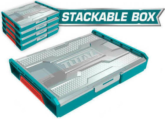 Total Organizator pentru Compartimentul de Unelte 6 Locuri Albastru 34x25x6cm.