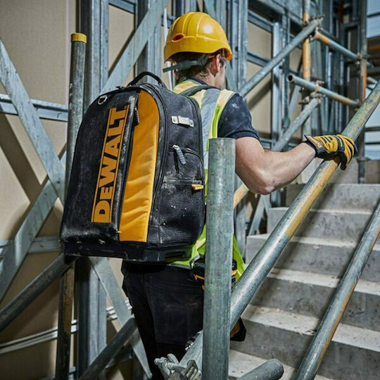DEWALT Τσάντα Πλάτης Αδιάβροχη Κίτρινη 40lt