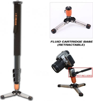 E-Image Aluminum Photography & Video Monopod with Tripod Base