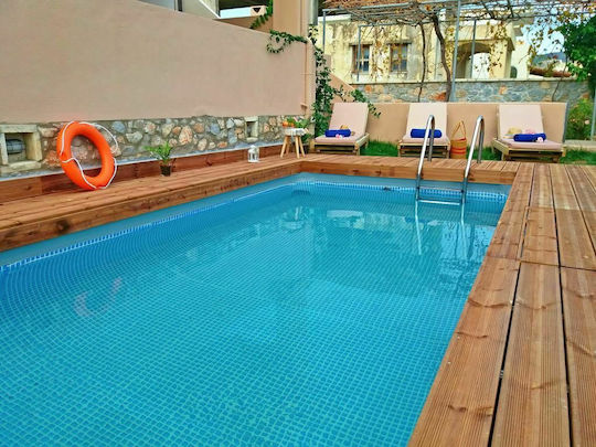 Intex Prism Metal Frame Piscină PVC 10.874lt Cu Cadru Metalic 488x244x107cm Gri