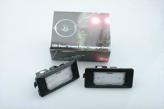 M-Tech Φώτα Πινακίδας Led 12V για Audi A5 / Q5 Volkswagen Passat 2τμχ