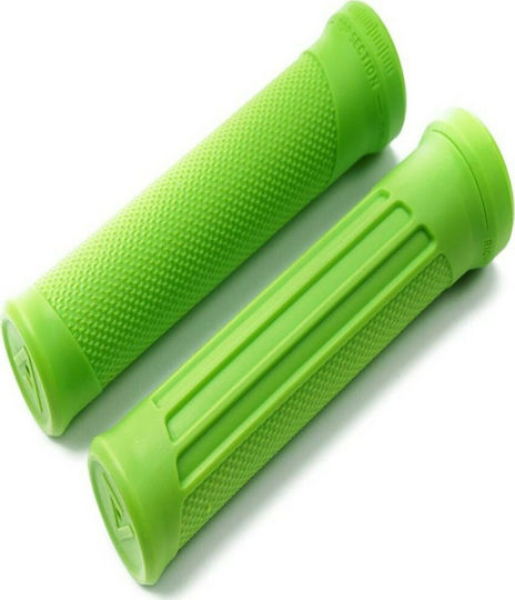 CUBE React 13134 Anatomic Bicycle Handlebar Grips in Green Color