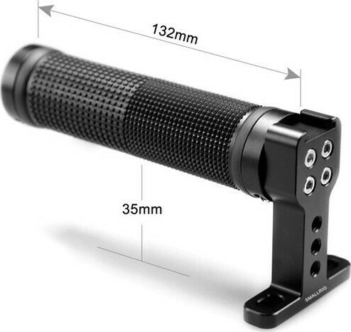 SmallRig Rubber Black Ring Top Handle Mână Grip