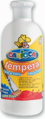 Carioca Tempera Τέμπερα Ζωγραφικής Λευκή σε Μπουκάλι 500ml