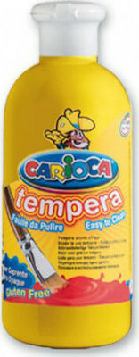 Carioca Tempera Τέμπερα Ζωγραφικής Κίτρινη σε Μπουκάλι 500ml