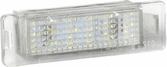 M-Tech Lumini pentru plăcuțele de înmatriculare Lumini LED pentru Opel Astra / Corsa / Tigra 2buc