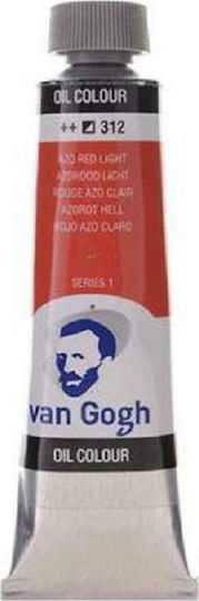 Royal Talens Van Gogh Λαδομπογιά Azo Red Light 312 20ml