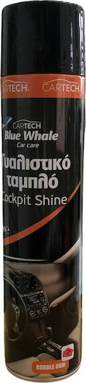Cartech Καθαριστικό και Γυαλιστικό Σπρέι για Ταμπλό Αυτοκινήτου με Άρωμα Τσιχλόφουσκα 650ml