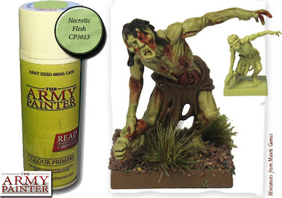 The Army Painter Primer Culoare Modelism în Spray Necrotic Flesh 400ml CP3013