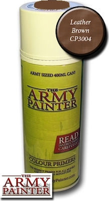 The Army Painter Colour Primer Χρώμα Μοντελισμού σε Spray Leather Brown 400ml