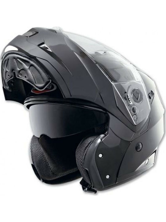Caberg Duke Flip-Up Helmet with Pinlock and Sun Visor ECE 22.05 1550gr Black