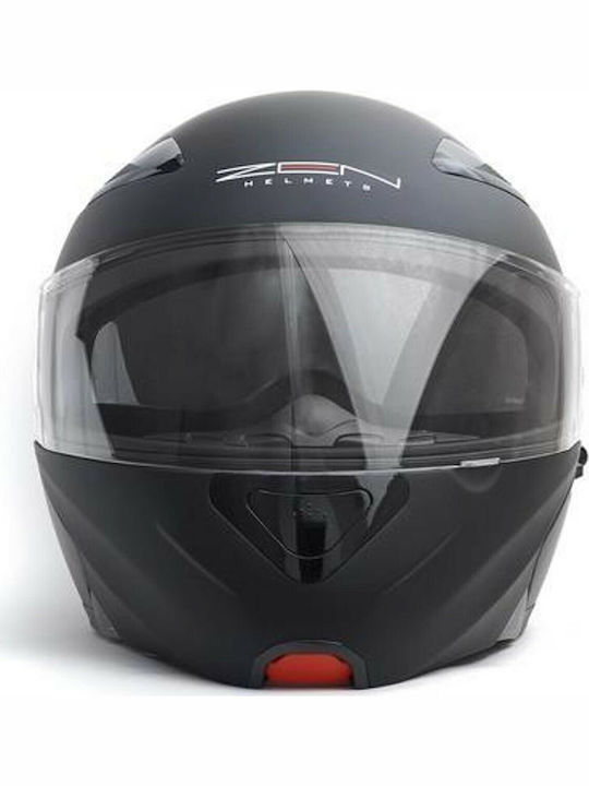 Zen ZN-301 Flip-Up Helmet ECE 22.05 Black