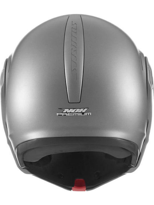 Nox Stratos Matt Titanium Κράνος Μηχανής Flip-Up 1600gr με Sunvisor