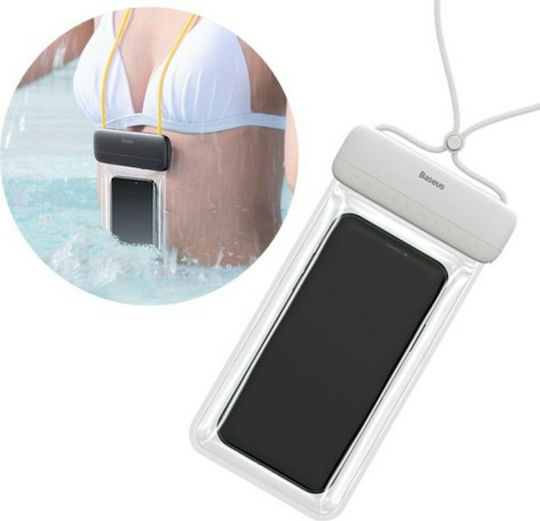 Baseus Let's Go Slip Waterproof Bag Водоустойчив калъф до 7.2" Бял ACFSD-D02