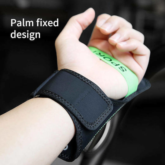Baseus Flexible Wristband Θήκη Μπράτσου έως 5" Πράσινο CWYD-A06