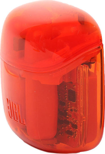 JBL Tune 225TWS Earbud Bluetooth Handsfree Ακουστικά με Θήκη Φόρτισης Ghost Orange