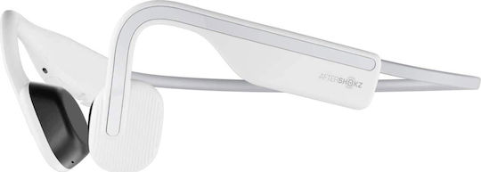 Shokz Openmove Knochenleitung Bluetooth-Freisprecheinrichtung Kopfhörer mit Schweißresistenz Alpine White