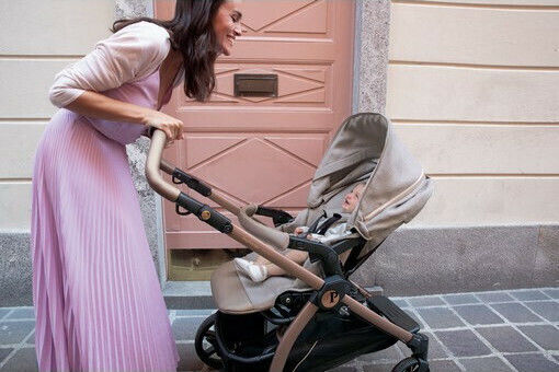 Peg Perego New Book Ρυθμιζόμενο Καρότσι Μωρού Kατάλληλο για Nεογέννητο Mon Amour 12.3kg