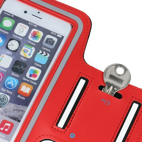 iLike Arm Case Premium Θήκη Μπράτσου έως 6" Κόκκινο