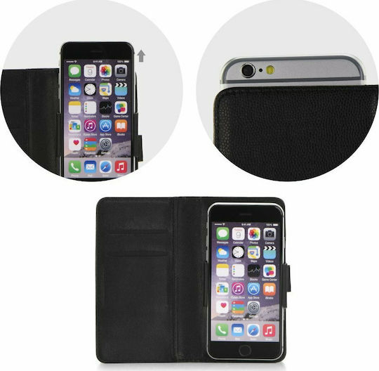 Forcell Universal Clip Калъф за книги до 4.8" Черен 5901737845153
