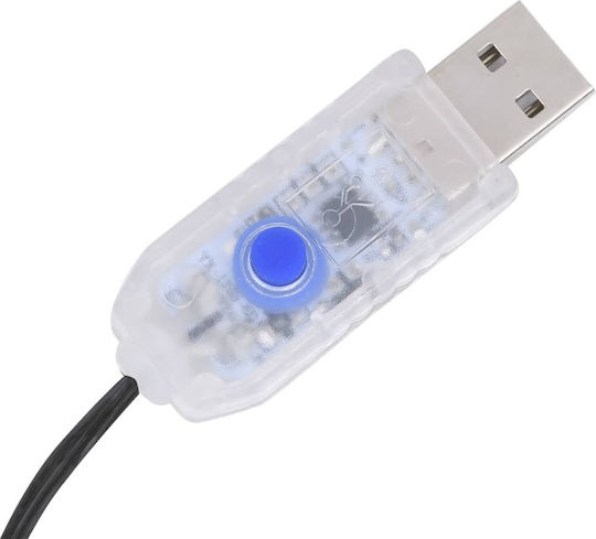 300 Светлини LED 10m. x 300бр Хладен бял тип Октопод 1бр
