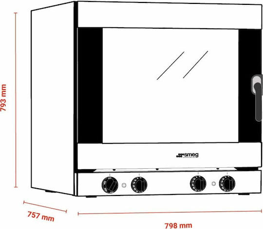 Smeg Alfa 625H cu Abur 10.5kW ALFA625H