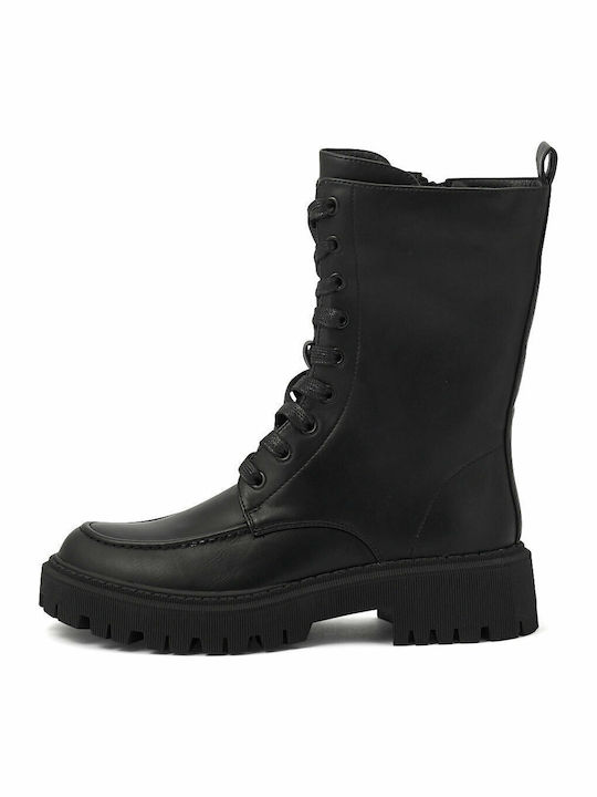 Oriana322 Women's Ankle Boots with Medium Heel Black