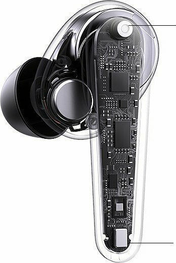 Ugreen HiTune T1 In-ear Bluetooth Handsfree Ακουστικά με Θήκη Φόρτισης Μαύρα
