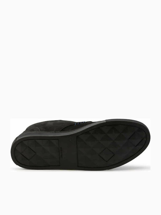 Eros Nabuk Leder Schwarz Herrenstiefel
