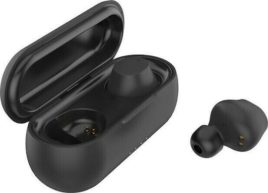 Havit i98 In-ear Bluetooth Handsfree Ακουστικά με Αντοχή στον Ιδρώτα και Θήκη Φόρτισης Μαύρα