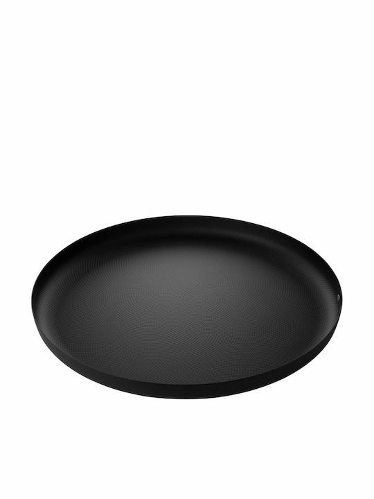 Alessi Metal Rotund Tavă de Servire în Culoare Negru 35x35x3cm JM14/35 BT 1buc
