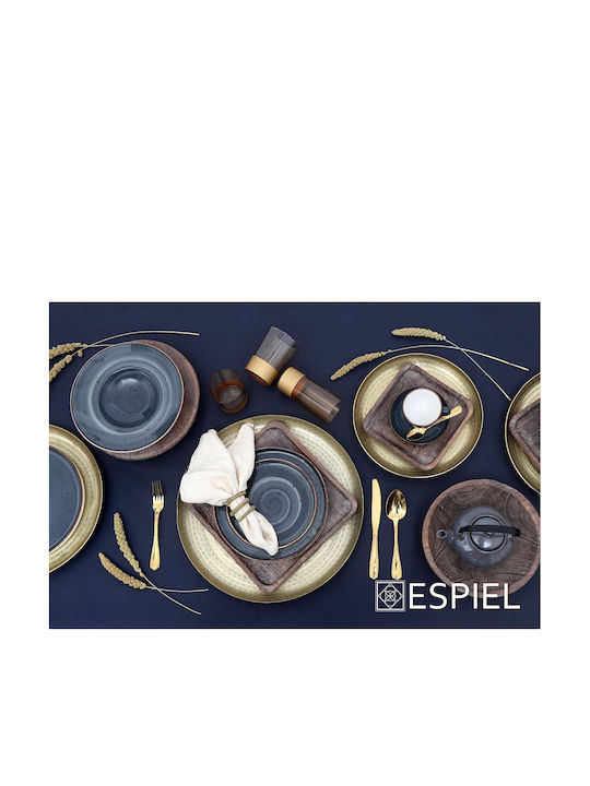 Espiel Empire Лъжица За Десерт Сладолед Неръждаема Златиста 15см K12