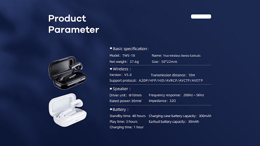 Remax TWS-18 Earbud Bluetooth Handsfree Ακουστικά με Θήκη Φόρτισης Μαύρα