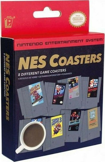 Paladone Plastic Multicolour Coasters Super Mario 8pcs Paladone Plastic Multicolour Coasters Super Mario 8pcs