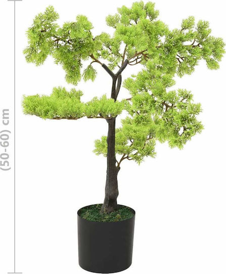 Künstliche Pflanze im Topf Bonsai Bonsai Grün 60cm vidaXL