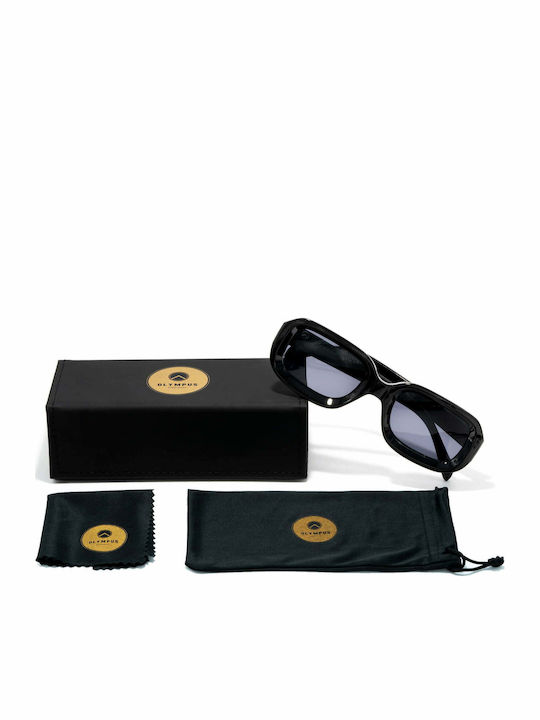 Olympus Sunglasses Electra Unisex Γυαλιά Ηλίου με Κοκκάλινο Σκελετό Black 02-038