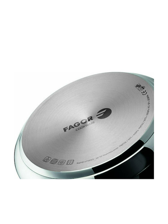 Fagor Rapid Xpress Бързи готварски тенджери Set Quattro 6лт и 4лт