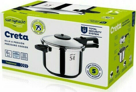 Bergner Creta Schnellkochtopf 6lt