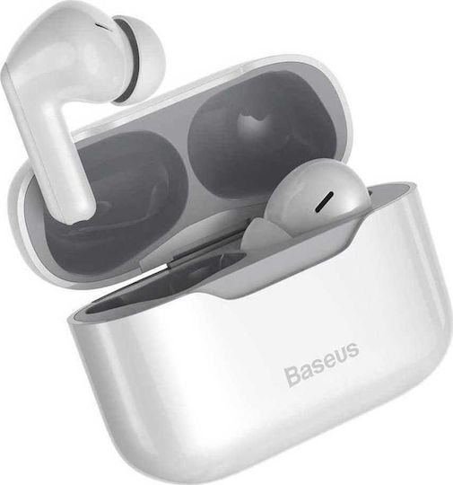 Baseus SIMU S1 Pro In-ear Bluetooth Handsfree Earphones with Charging Case White