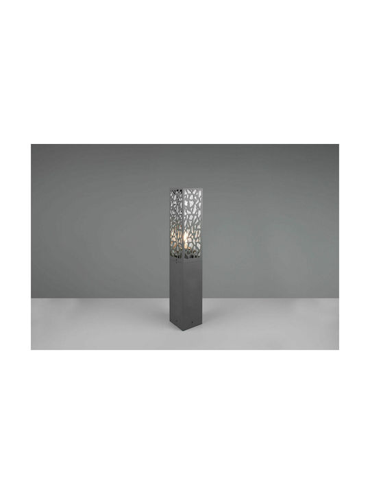 Trio Lighting Φωτιστικό Κολωνάκι Εξωτερικού Χώρου 40W IP44 για Ντουί E27 Μαύρο