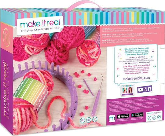 Make It Real Kinderhandwerk Beanie Bun & Infinity Scarf für Kinder 8++ Jahre