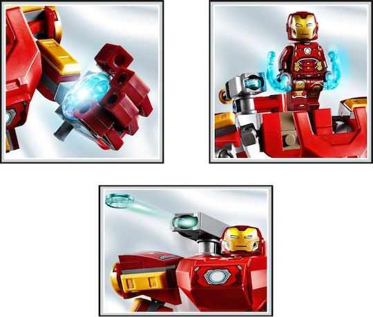 LEGO Super Heroes Iron Man Mech για 6+ Ετών 148τμχ