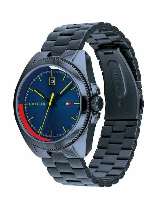 Tommy Hilfiger Riley Ρολόι Μπαταρίας με Μεταλλικό Μπρασελέ