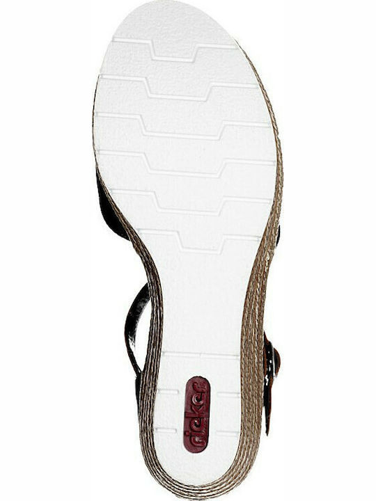 Anatomic Women's Platform Espadrilles Navy Blue