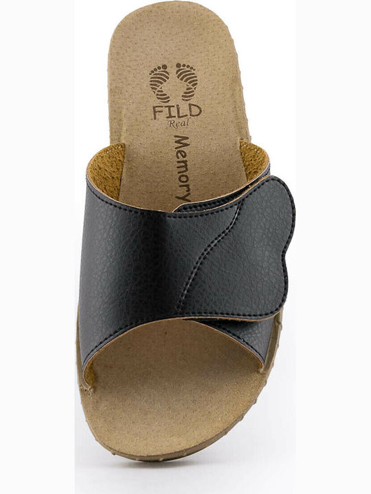 Napoleana 1903 Women's Platform Wedge Sandals Black