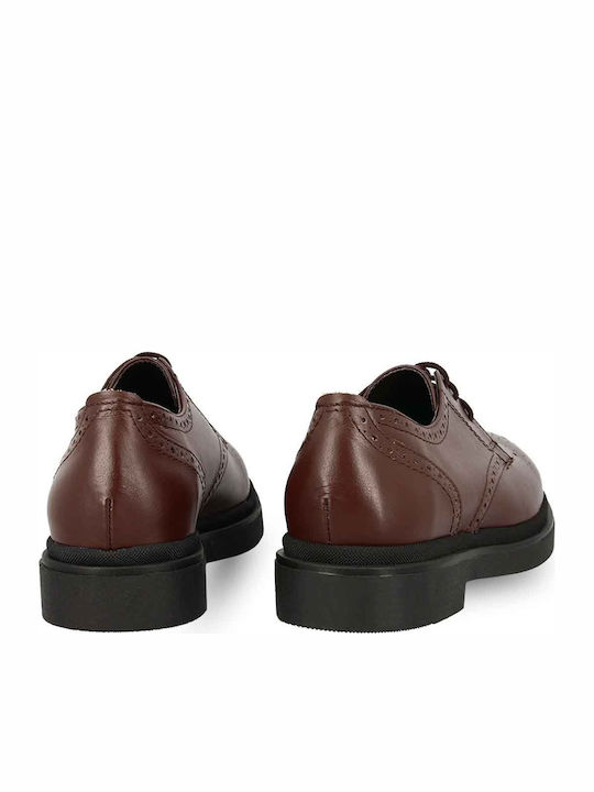 Oxfords pentru femei în Maro Culore