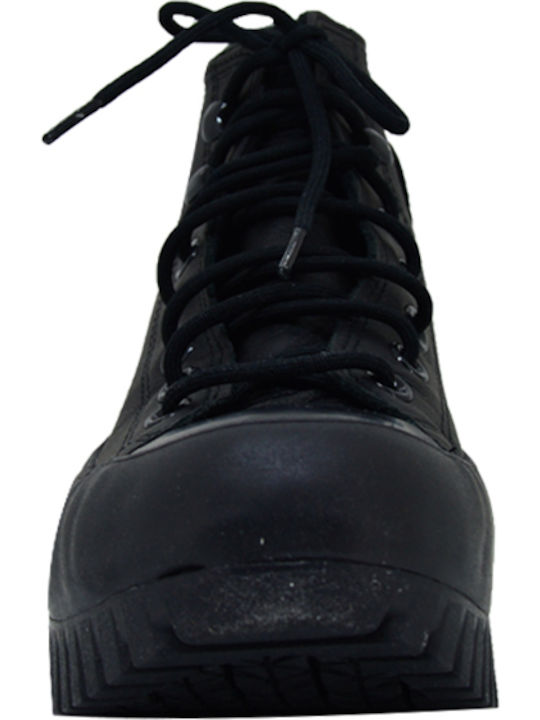 Cold Fusion Chuck Taylor All Star Lugged Winter 2.0 Chunky Boots Black / Bold Mandarin
