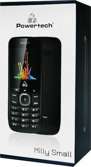 Powertech Milly Small PTM-14 Dual SIM Mobil cu Butone Negru